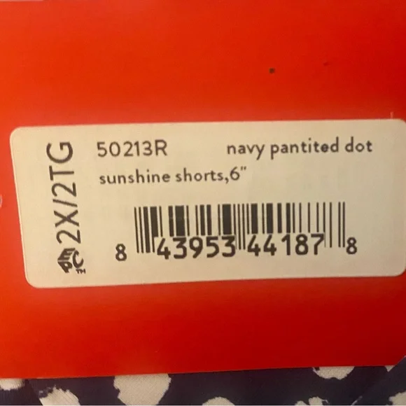 NWT Spanx Sunshine Shorts - 6” Painted Dot Size 2XL - Picture 4 of 5